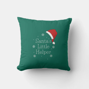 Holiday Season, Merry Christmas, Santa Little Help Cushion