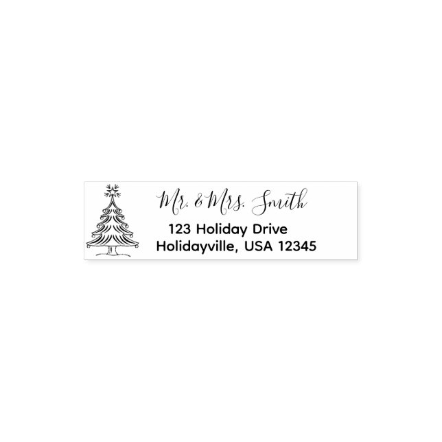 Holiday Self-Inking Stamp (Design)