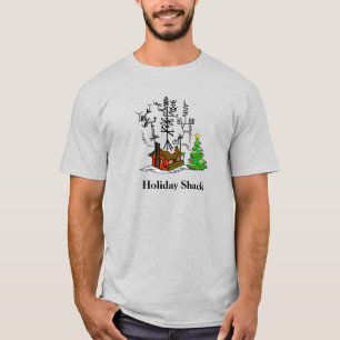 Holiday Shack Ham Radio Christmas T-Shirt