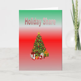 Holiday Share Card