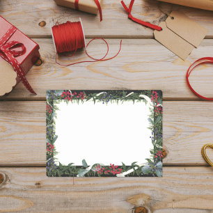 Holiday Shopping List Christmas post-it notes