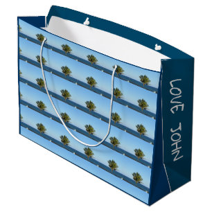 Holiday Shores Merry Christmas Large Gift Bag