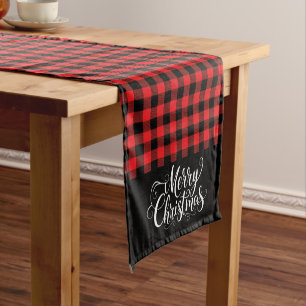 Holiday short table runner