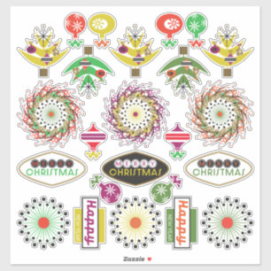 Holiday Signs Stickers