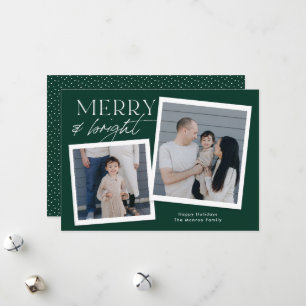 Holiday Snapshot Photo Card - forest