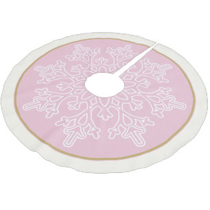 Holiday Snowflake Tree Skirt