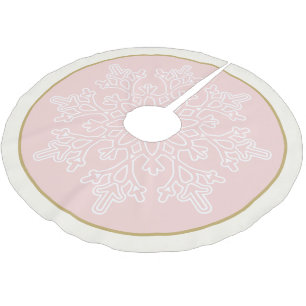 Holiday Snowflake Tree Skirt