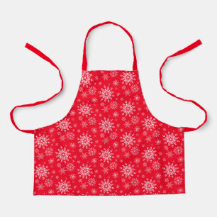Holiday Snowflakes Apron