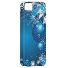 Holiday Snowflakes Ornament Blue Tree