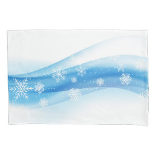 Holiday Snowflakes Pillowcase