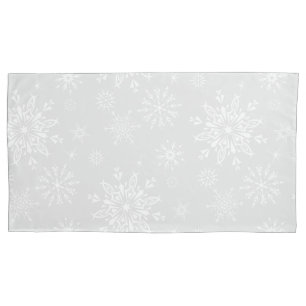 Holiday Snowflakes Pillowcase