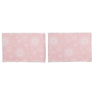 Holiday Snowflakes Pillowcase Set