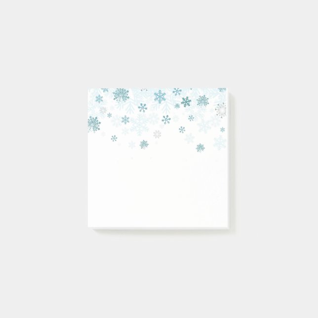 Holiday Snowflakes Post it Notes (Front)