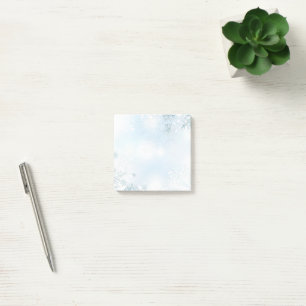 Holiday Snowflakes Post it Notes