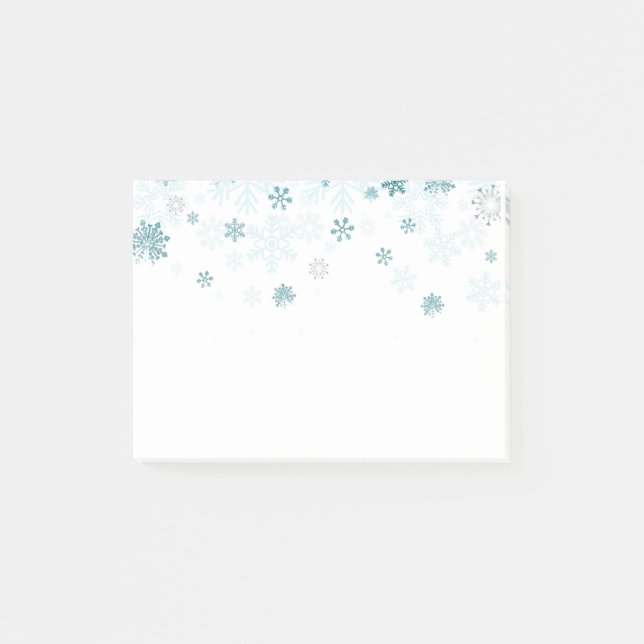 Holiday Snowflakes Post it Notes (Front)