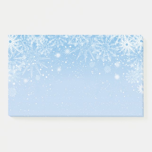 Holiday Snowflakes Post-it-Notes Post-it Notes (Front)