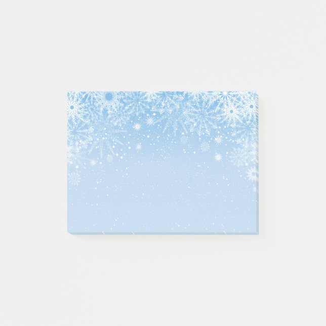 Holiday Snowflakes Post-it-Notes Post-it Notes (Front)