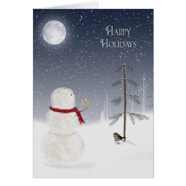 Holiday Snowman (Front)