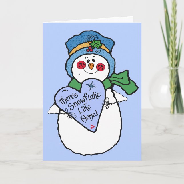 Holiday Snowman Card (Front)