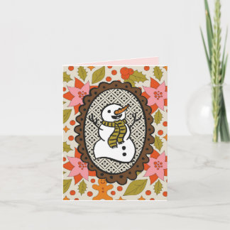 Holiday Snowman Card