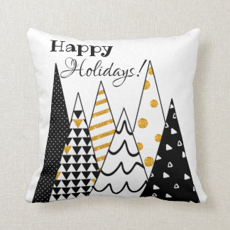 "Holiday Sparkle" Christmas Throw Pillow