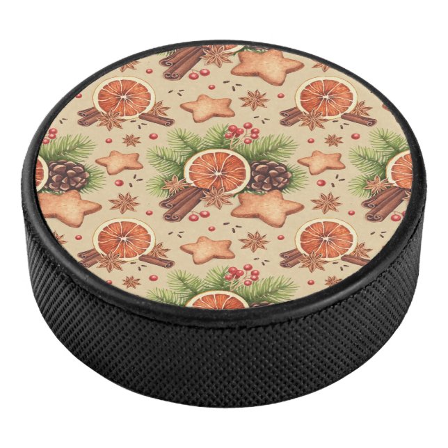 Holiday Spice Hockey Puck (3/4)