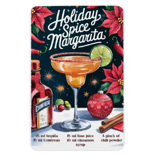 Holiday Spice Margarita Magnet