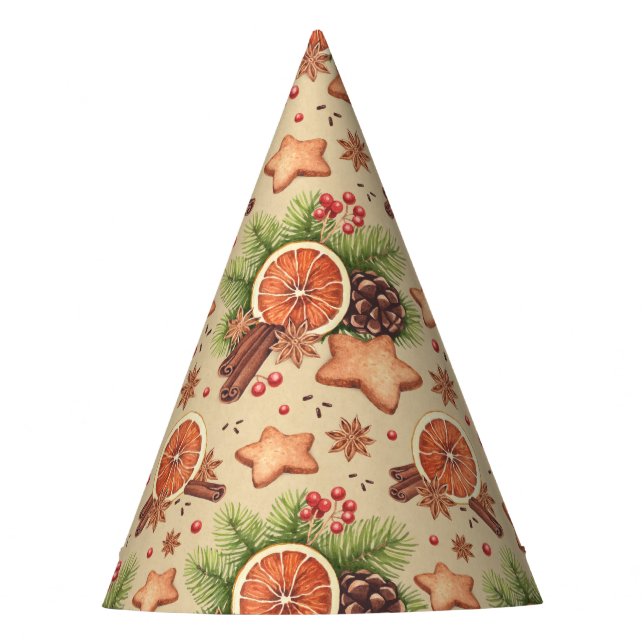 Holiday Spice Party Hat (Front)