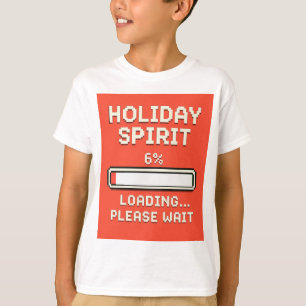 Holiday Spirit Loading Bar T-Shirt