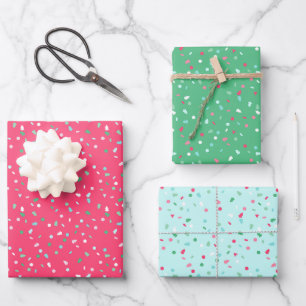 Holiday Sprinkles Wrapping Paper Colour Trio 2