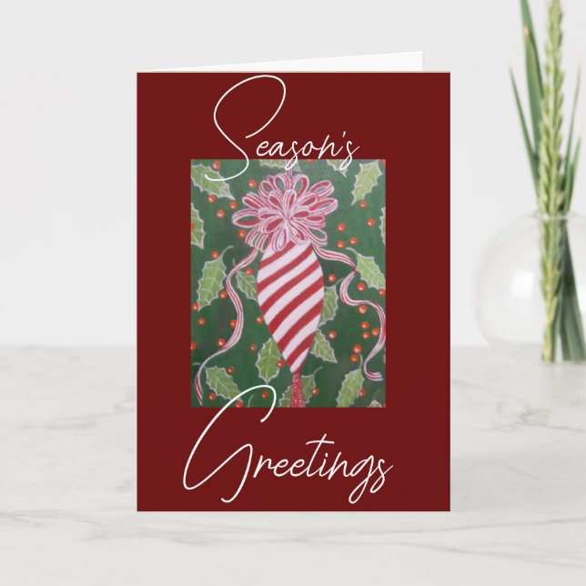 Holiday Standard, 5" x 7" Folded Greeting Card (Front)