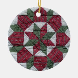 Holiday Star Ceramic Tree Decoration