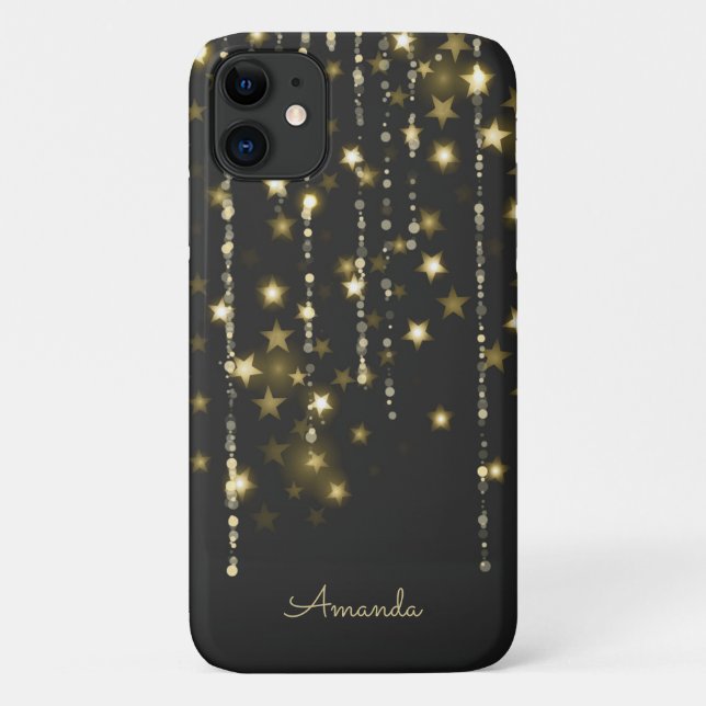 Holiday Stars Case-Mate iPhone Case (Back)