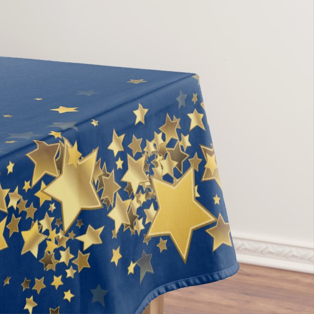 Holiday Stars Tablecloth (In Situ)