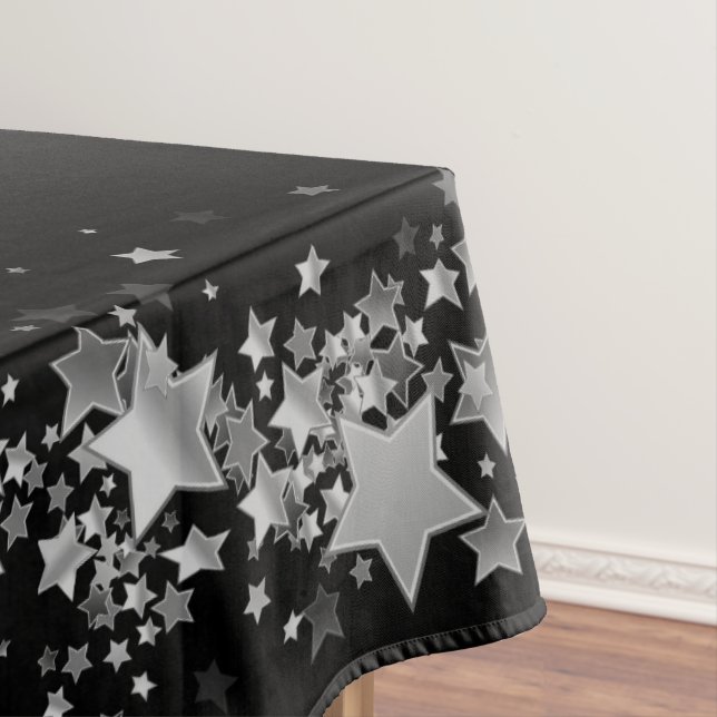 Holiday Stars Tablecloth "60x84" (In Situ)