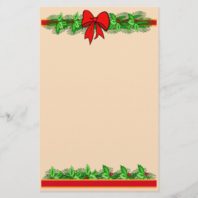 Holiday Stationery (Front)