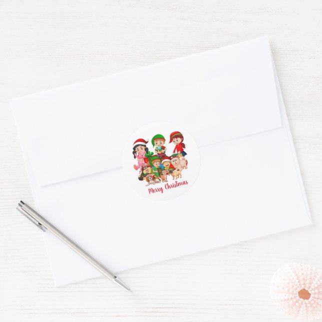 Holiday Stickers (Envelope)