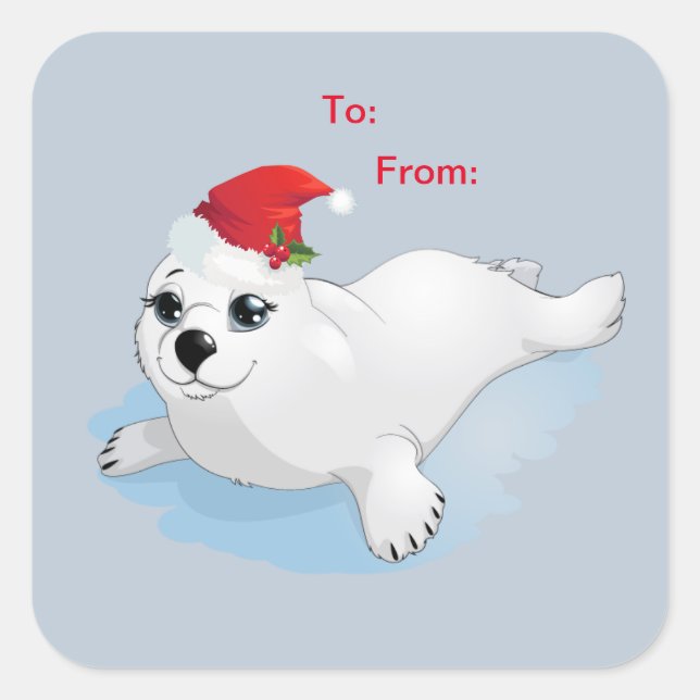 Holiday Stickers Seal (Front)