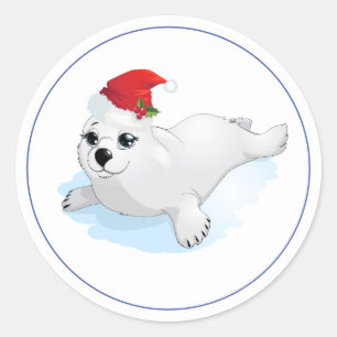Holiday Stickers Seal