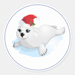 Holiday Stickers Seal