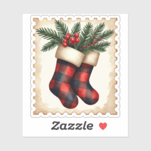 Holiday Stocking Stamp