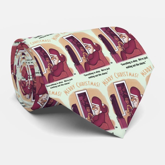 Holiday Storm Neck Tie (Rolled)