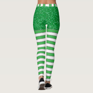 Holiday Stripes Pop Leggings