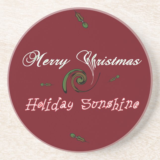 Holiday Sunshine Collection Coaster (Front)