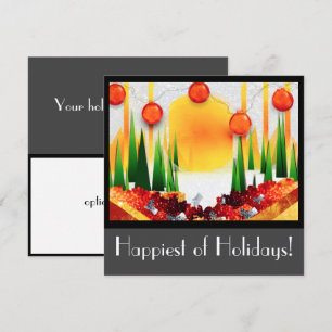 HOLIDAY SUNSHINE WITHIN THE PINES :) CARD