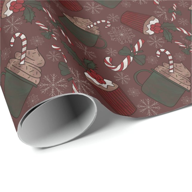Holiday Sweet Treats   Wrapping Paper (Roll Corner)