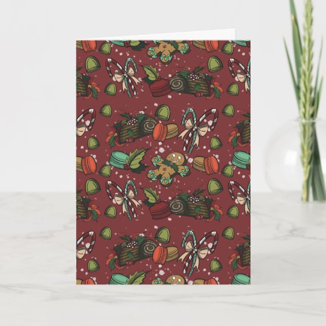 Holiday Sweets- Peppermint (Color) Card (Front)