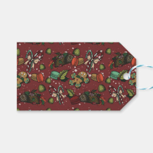 Holiday Sweets- Peppermint (Color) Gift Tags