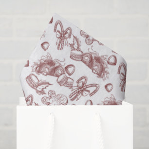 Holiday Sweets- Peppermint (Sheer) Tissue Paper