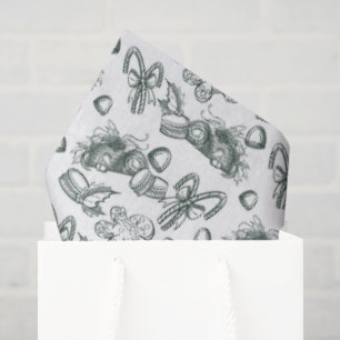 Holiday Sweets- Pine (Sheer) Tissue Paper